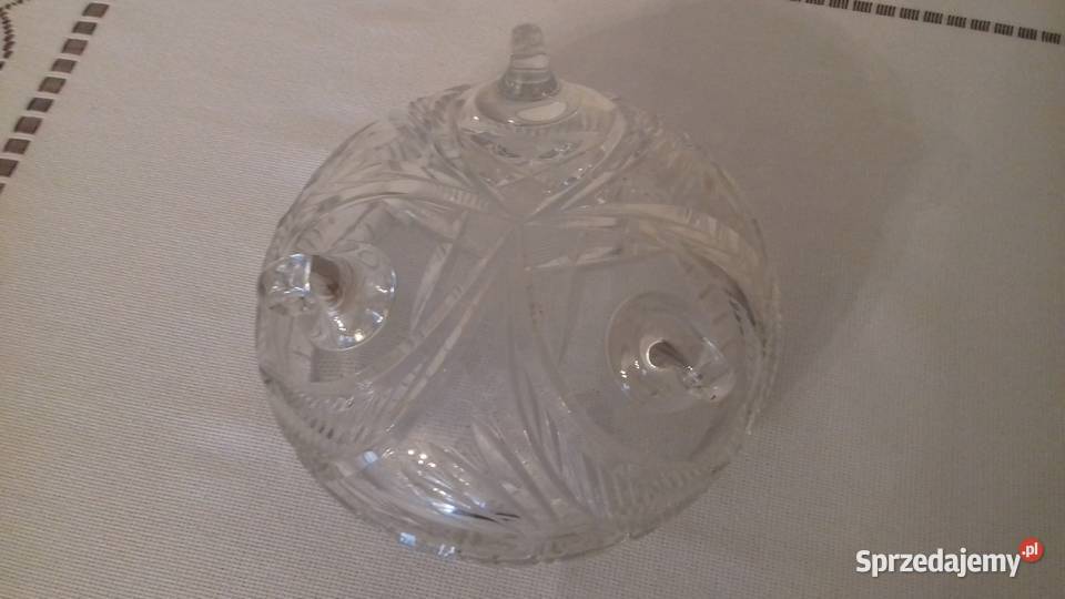 Owocarka kryształowa średnia Vintage do Kraków sprzedam