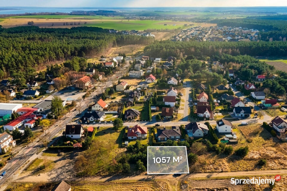 Twoja działka marzeń 1057 m Kobylanka Centrum Sprzedaż zachodniopomorskie