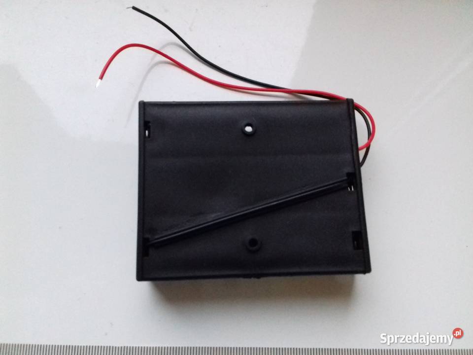 Koszyk na akumulatory 3x18650 z kablami Pozostałe Bydgoszcz sprzedam