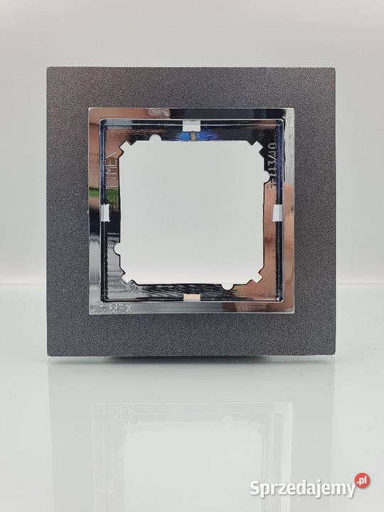 Ramka pojedyncza Magic Timexelektro kolor grafit