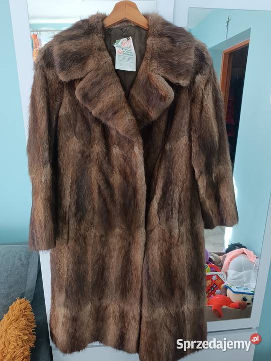 Futro naturalne z piżmaków