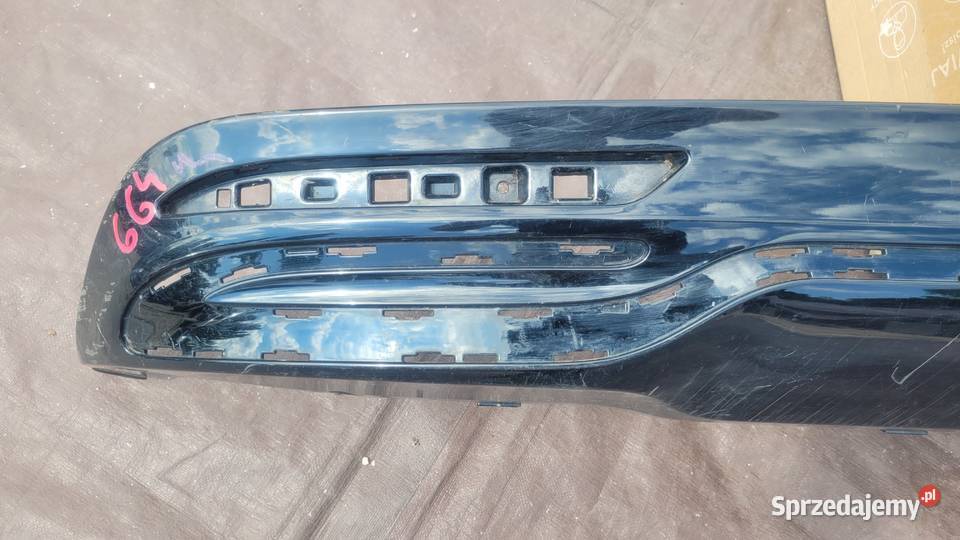 MERCEDES W222 AMG ZDERZAK DOKŁADKA TYL SPOILER Ruda Śląska