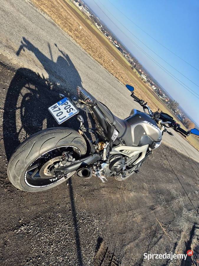 Yamaha mt09 2013r ABS akrapovic turystyczny Ostrów Wielkopolski