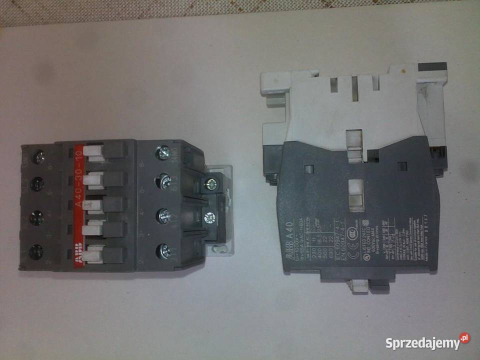 Stycznik ABB A403010 Produkcja Szczecin