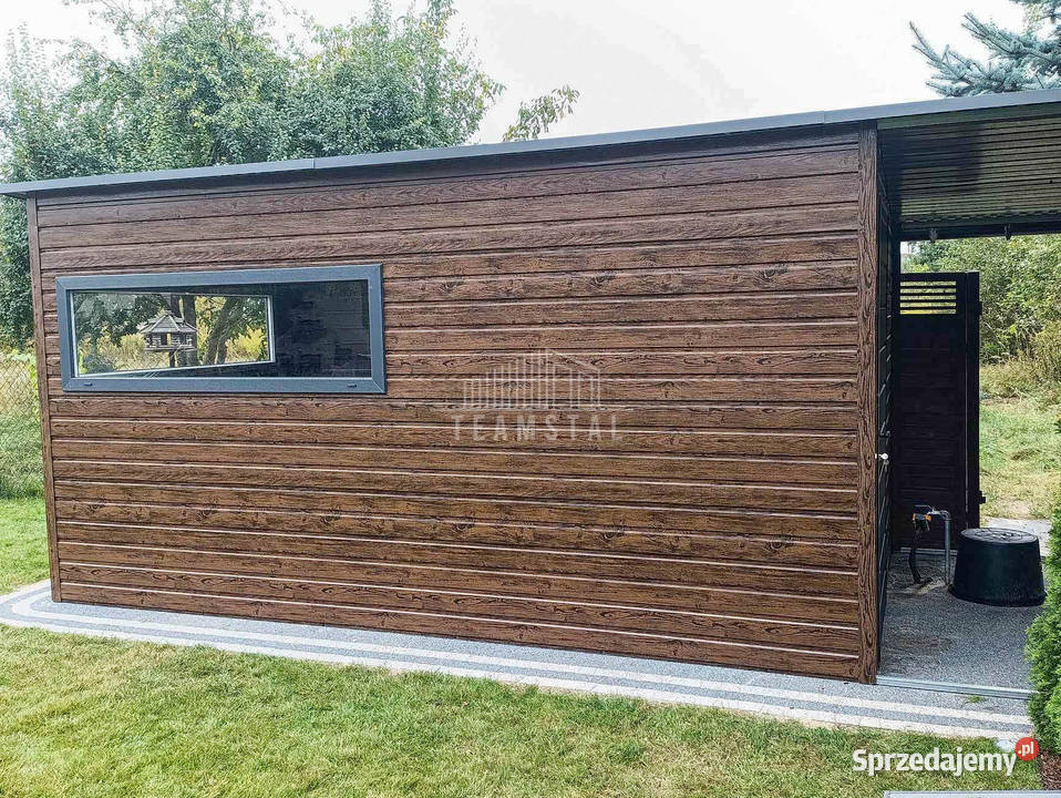 Schowek domek ogrodowy 45x25m wiata 18m drzwi 2x warmińsko-mazurskie