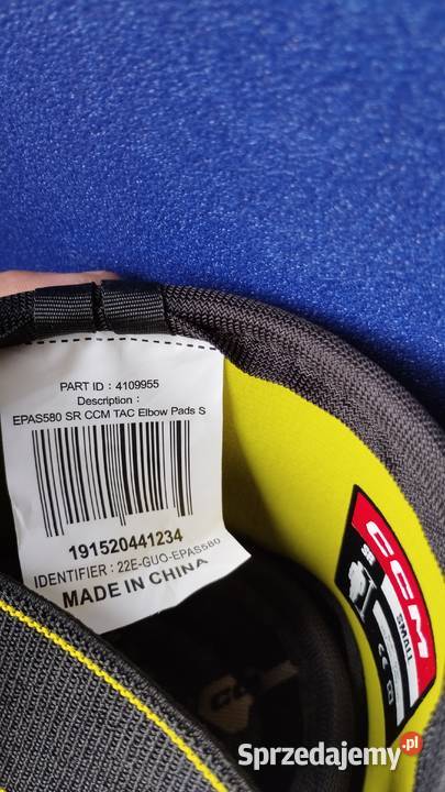 Ochraniacze łokci CCM AS 580 SR rozmiar S NOWE