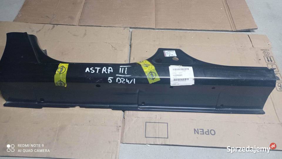 Poszycie progu Opel Astra III kujawsko-pomorskie Włocławek