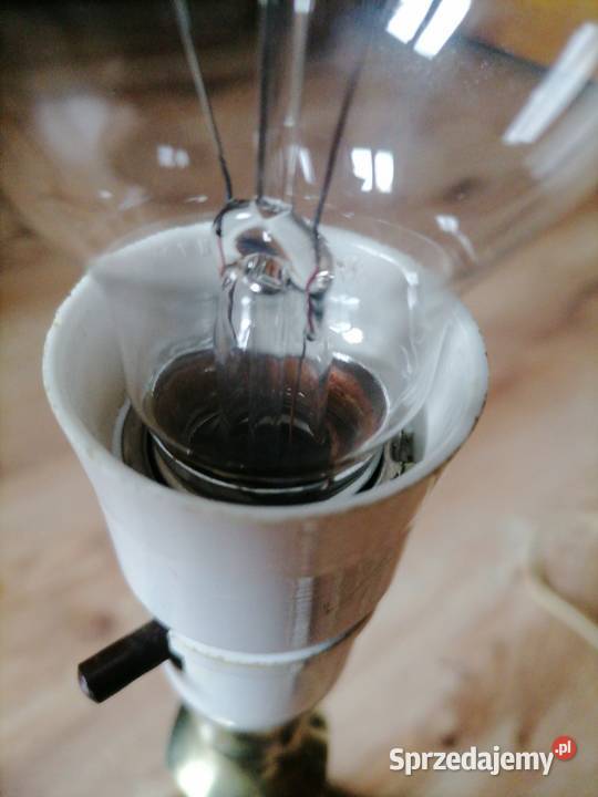 Piękna lampa salonowa z łkonca lat at 50 tych Kraków