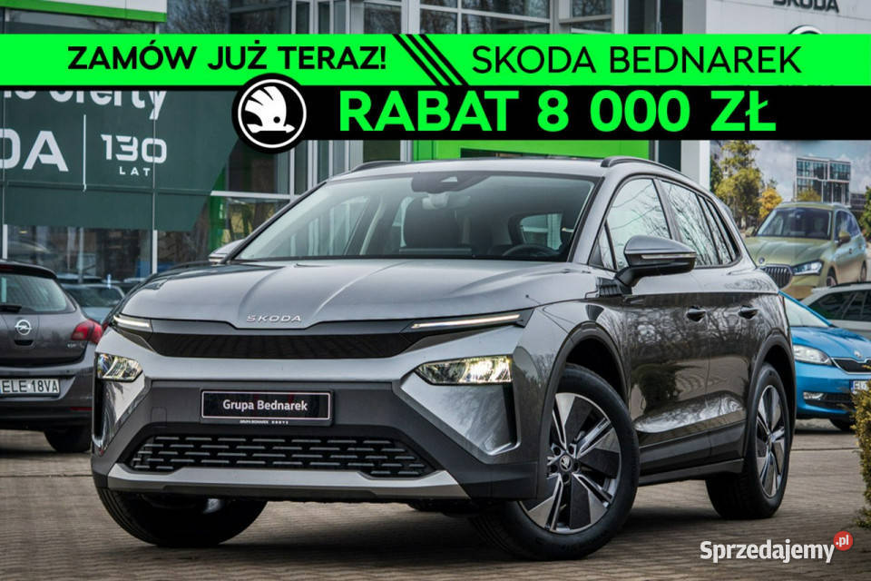 koda ELROQ 60 63kWh 204 Nowa elektryczna Skoda centralny zamek Łódź