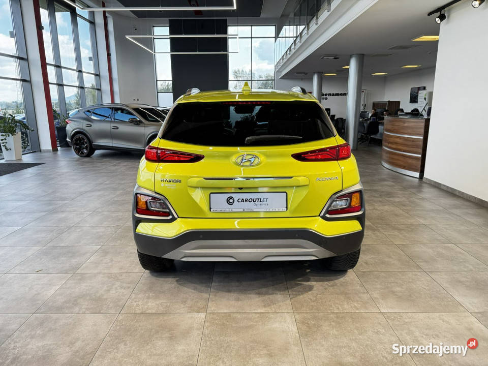 Hyundai Kona 16TGDI 177 DCT 2020 r salon I benzyna Myślenice
