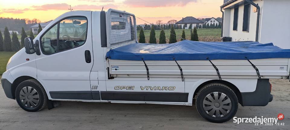 Opel Vivaro 20 CDTI pickup skrzynia nie trafic Rok produkcji 2008 Kościelec