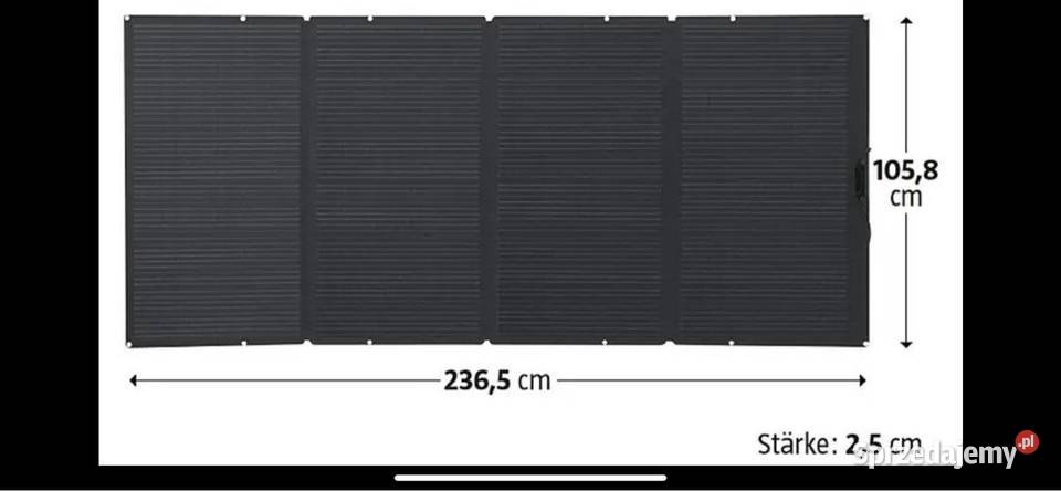 Przenośny panel solar Ecoflw 400watt