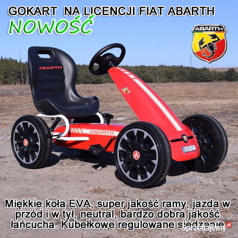 BAWIBUS pojazd GOKART NA PEDAŁY pompowane koła Rowerki i pojazdy