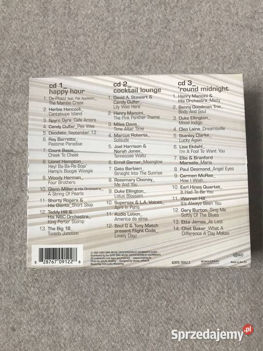 Bar Jazz 6 zestaw 3 płyt CD Płyty i kasety Warszawa sprzedam