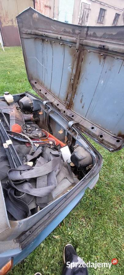 Fiat 126p maluch przyczepka niewiadów Przywitowo