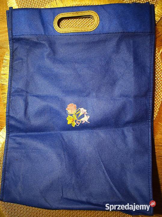 Dwa metalowe ozdobne koszyki plus torba Chełmno sprzedam