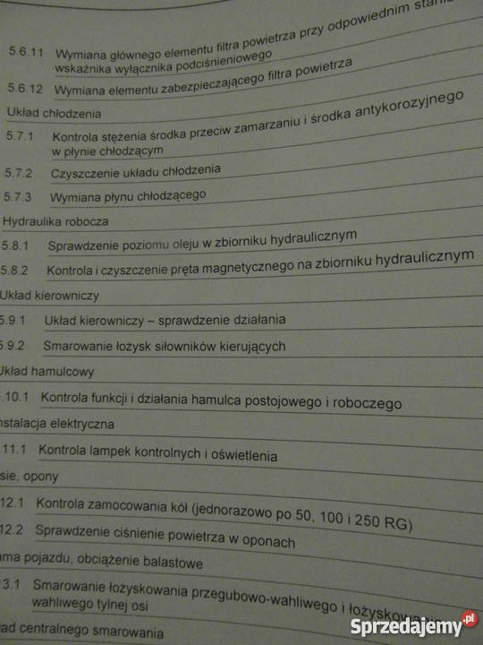 dtr instrukcja obsługi liebherr L538 i iNNE Pozostałe Szczecin