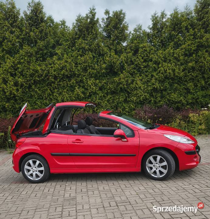 Peugeot 207cc nieuszkodzony 207 CC Jabłonowo Pomorskie