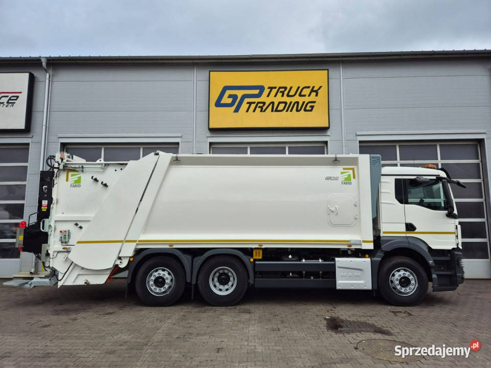 śmieciarki Man TGS 26330 zabudowa Farid wrzutnik 0cm3 Sokołów