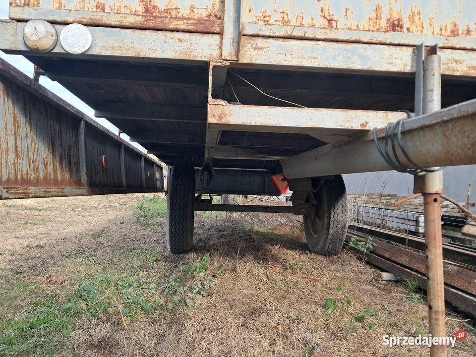 Przyczepa jednoosiowa Łęczna