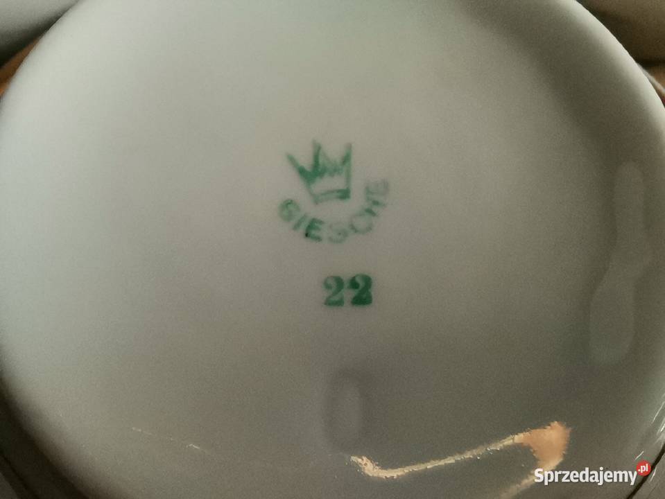 Stary przedwojenny serwis kawowy porcelana Katowice
