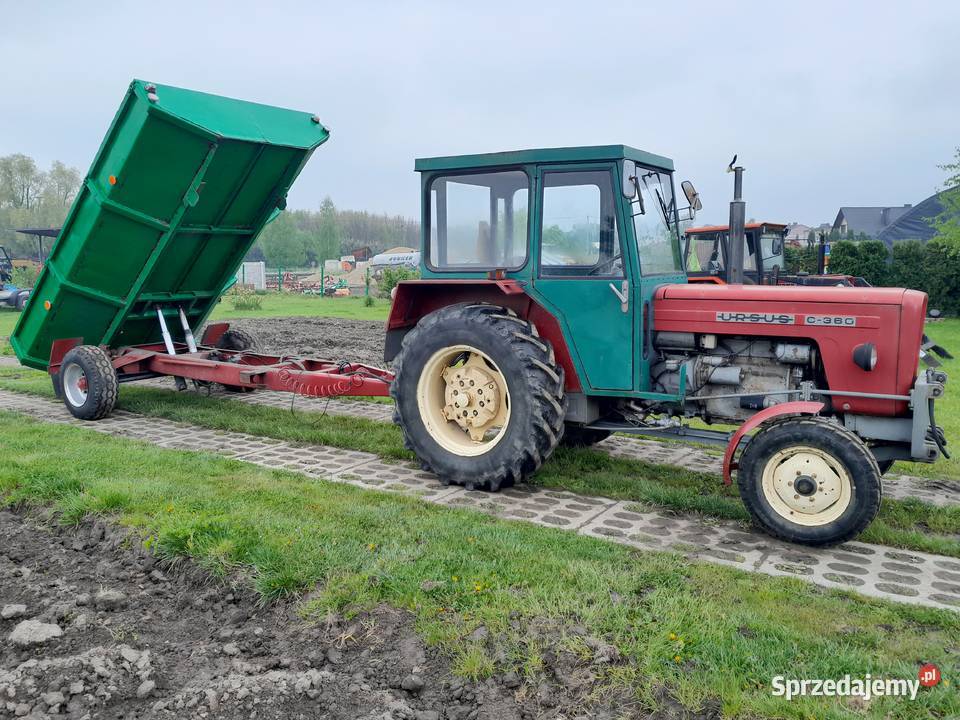 Przyczepa wywrotka nieuszkodzony śląskie Bieruń sprzedam