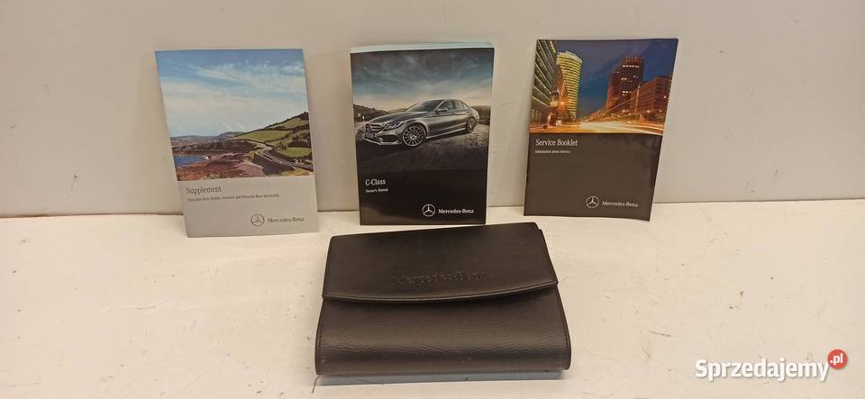MERCEDES W205 ETUI INSTRUKCJA OBSŁUGI Pozostałe sprzedam