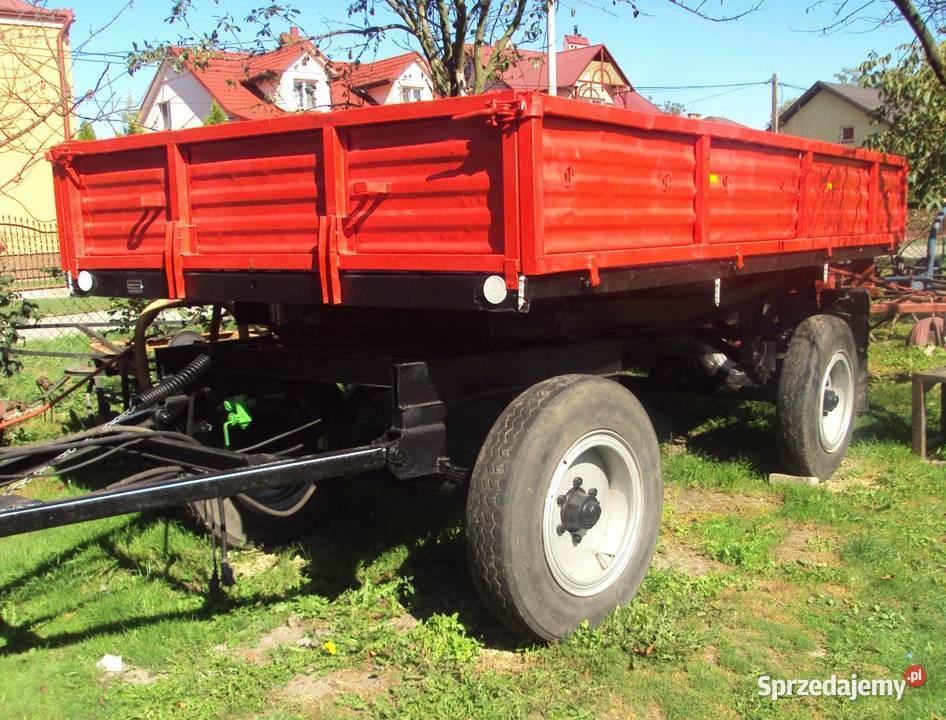przyczepa wywrotka D47b dokumenty nieuszkodzony Rolnictwo podkarpackie Przemyśl