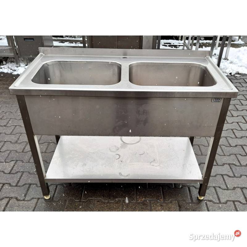 ZLEW BASEN 2 KOMOROWY DORA METAL 1206085 M1445N Nowe Skalmierzyce