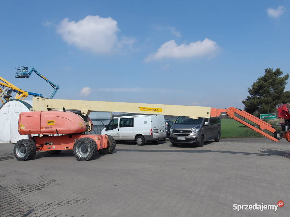 Podnośnik koszowy teleskopowy 28m JLG 860SJ 4x4