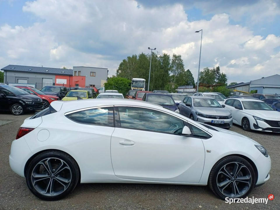 Opel Astra GTC PółSkóra BIXenon GrzaneFotele światła przeciwmgielne małopolskie Chrzanów