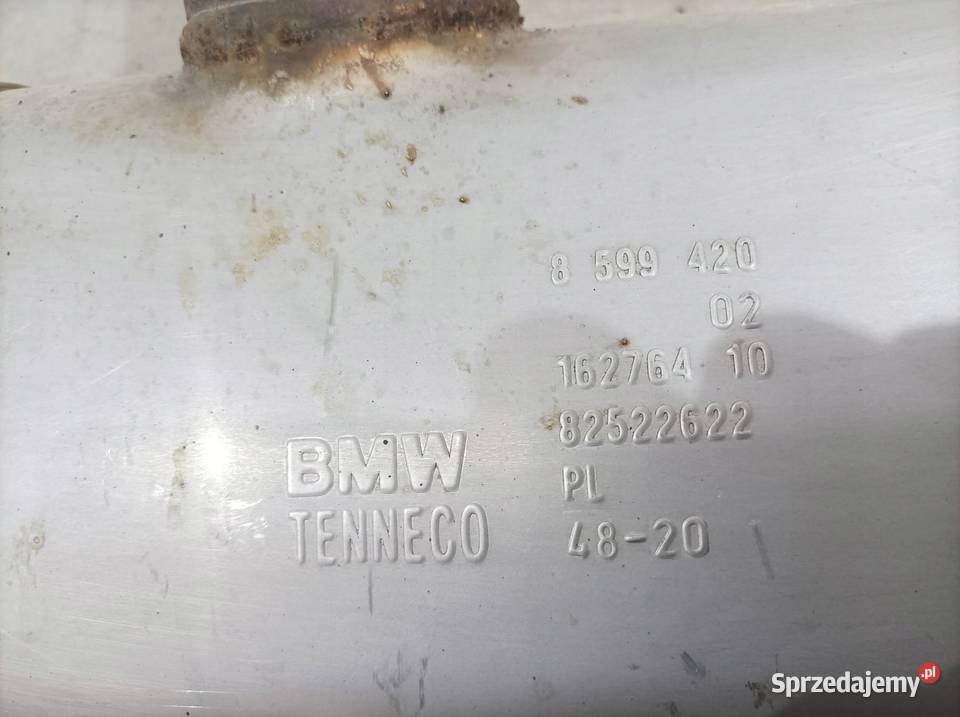 TŁUMIK 20 D WYDECH KOŃCOWY 8599420 8587825 Bmw