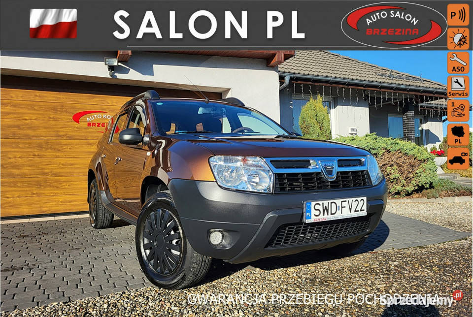 Dacia Duster krajowy, bezwypadkowy, I-właściciel, dodatkowy komplet opon I…