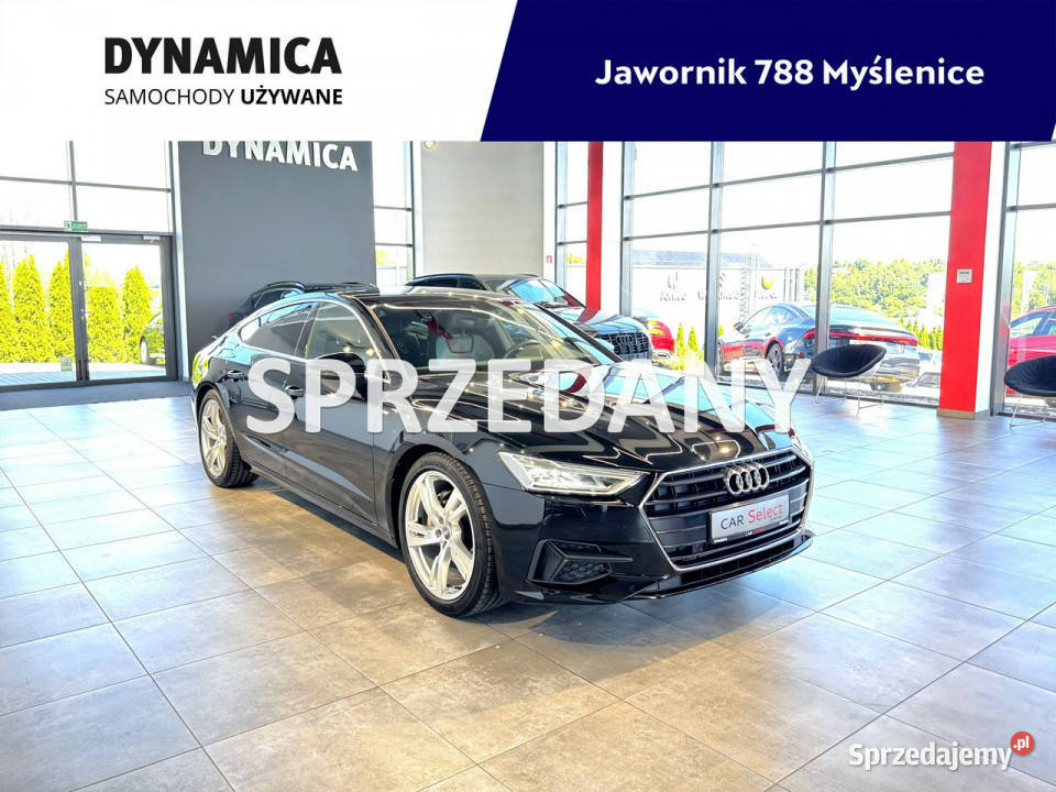 Audi A7 Sportback 45TFSI 245 Stronic 2020 r elektryczne lusterka Myślenice
