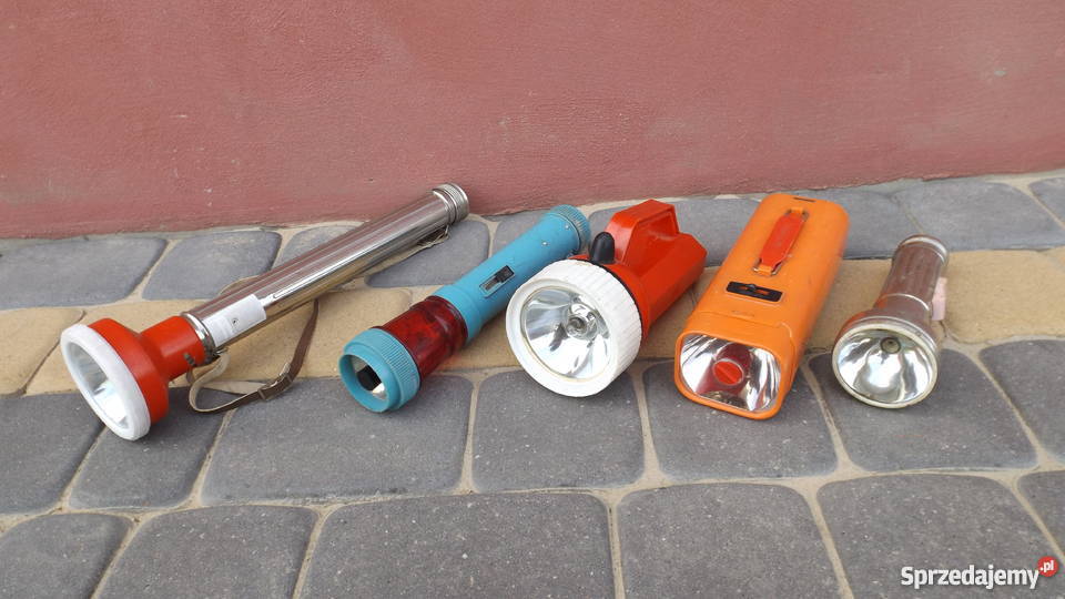 Stare latarki z Prlu Sprawne całość Grodziczno sprzedam