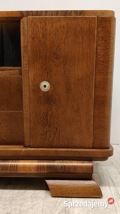komoda art Deco lata 40te vintage design fornir Radomsko sprzedam