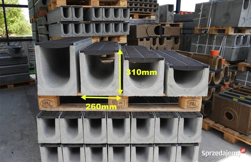 ODWODNIENIE LINIOWE Beton Ruszt Żeliwny D400 dolnośląskie Wrocław sprzedam