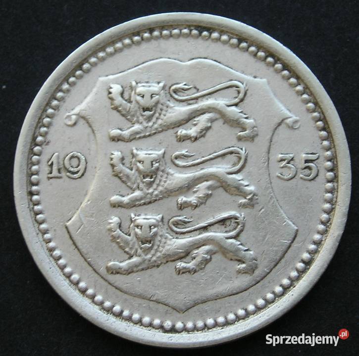 ESTONIA 20 SENTI 1935 Łódź