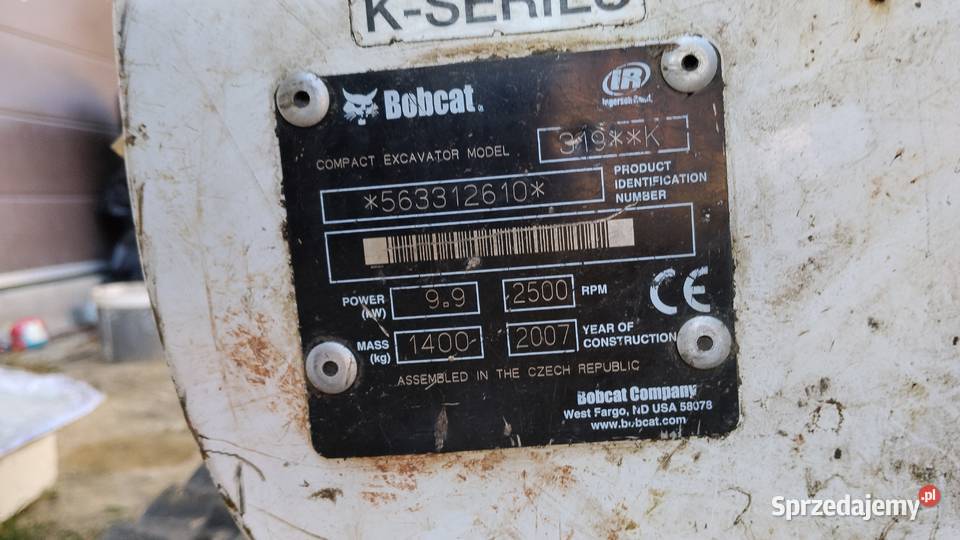 Kubota koparka mini koparka bobcat 2007 Krzeszowice