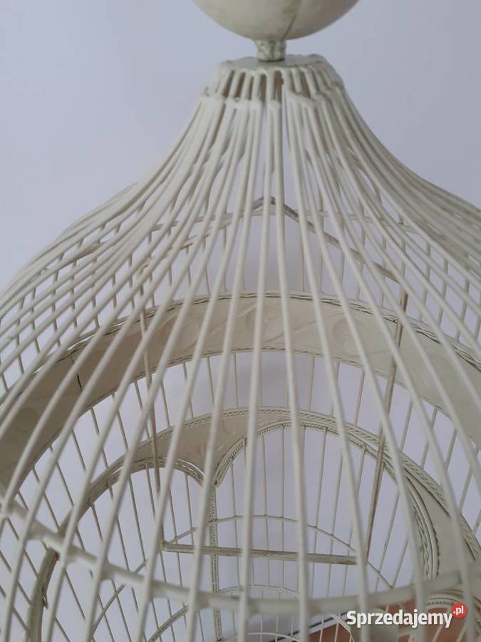 Ozdobna klatka ptaków retro vintage shabby chic Dla ptaków Warszawa sprzedam