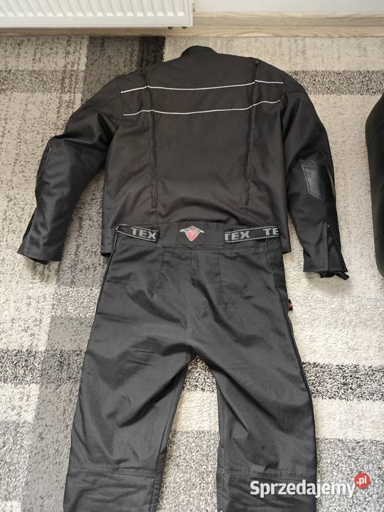 Kurtka i spodnie motocyklowe duże Karnice