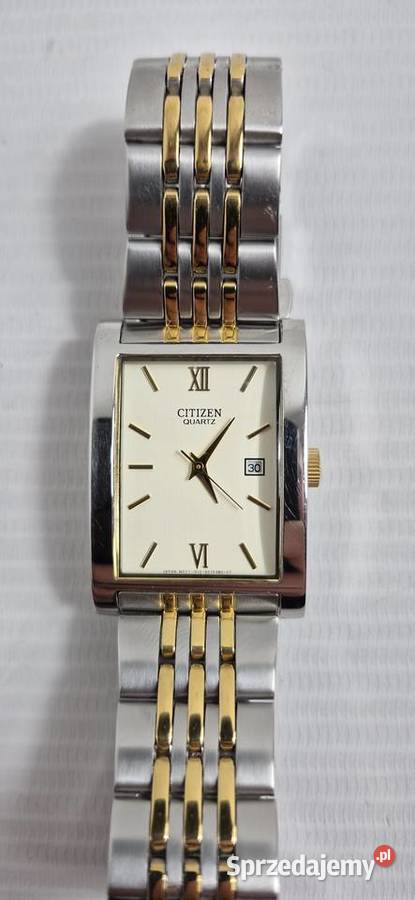 Elegancki CITIZEN Quartz Tank Bicolor Nowa Biłgoraj sprzedam