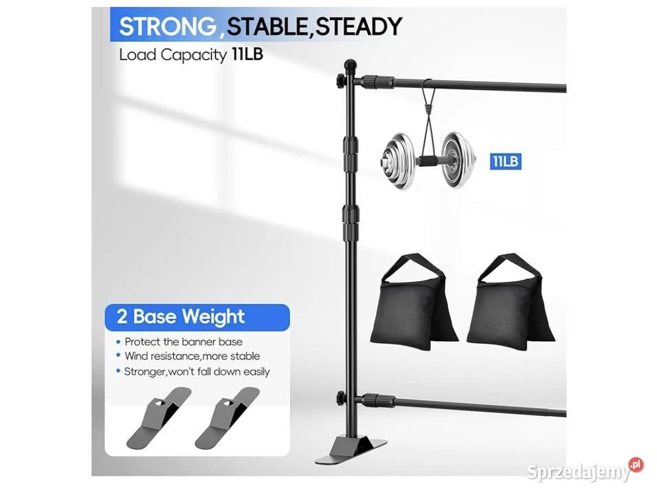 Stojak na baner do zdjęć Bełchatów
