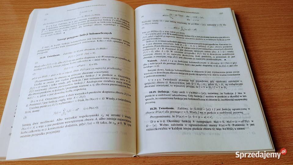 Analiza rzeczywista i zespolona Walter Rudin