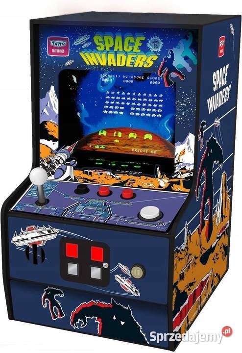 Kolekcjonerska Gra Mini Space Invaders Micro Pozostałe Brzozów
