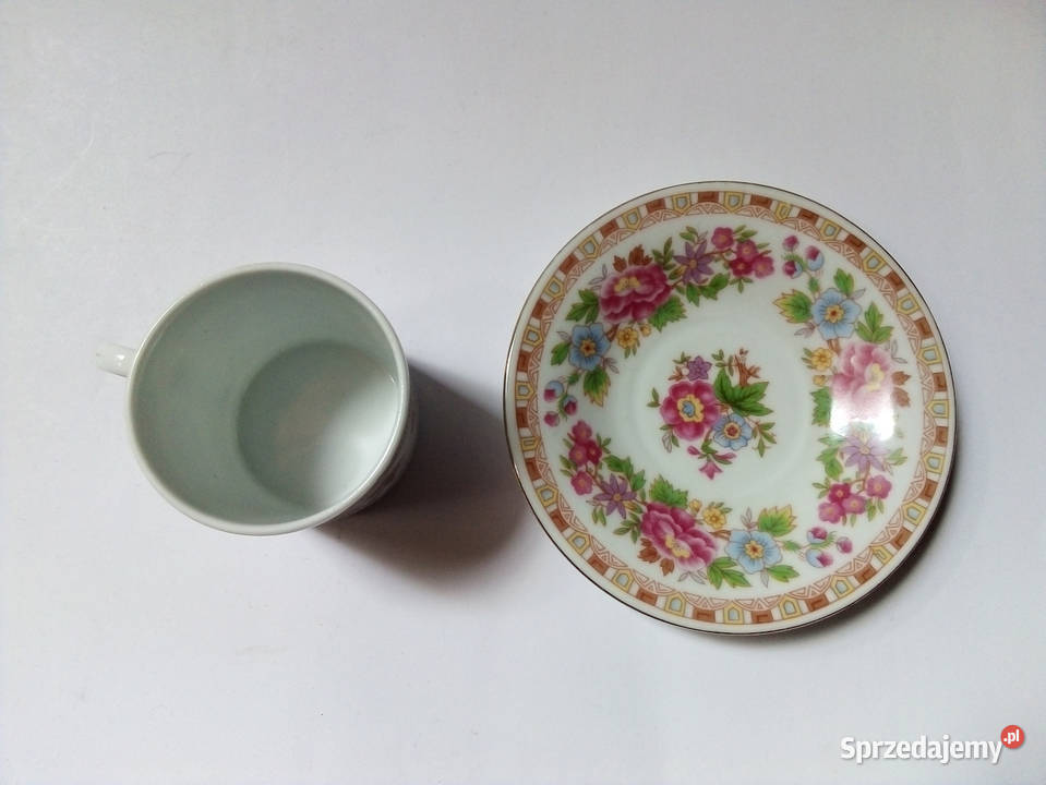 5 chińskich filiżanek espresso ze spodeczkami Częstochowa sprzedam