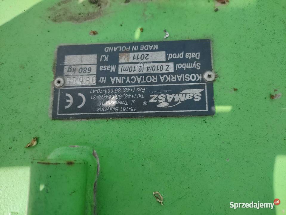 Samasz Z010 z kondycjonerem Kalisz