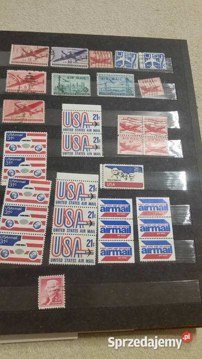 znaczki usa duza kolekcja