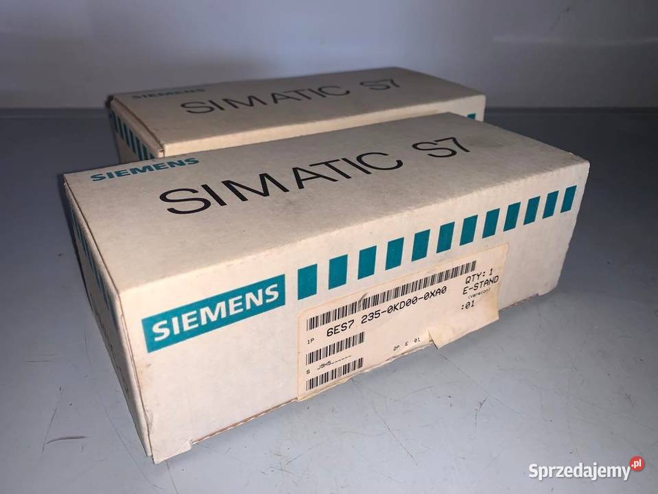 Moduł wejśćwyjść Siemens EM 235 6ES72350KD000XA0