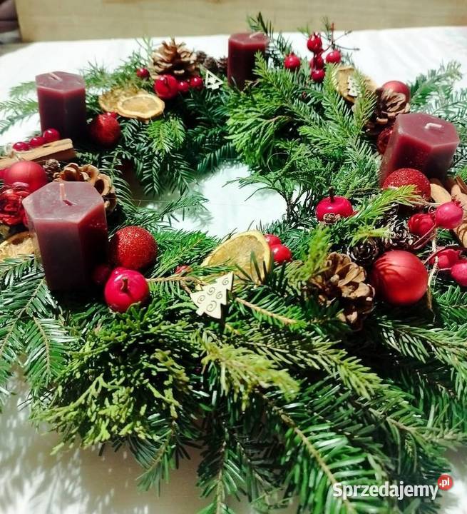 Stroik wianek świateczny wielkopolskie Ostrzeszów